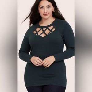 TORRID KNIT TUNIC